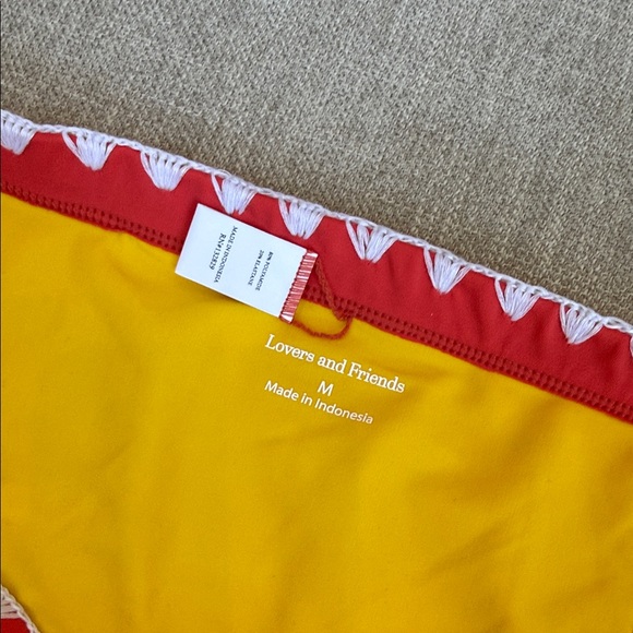 Adrift swim Top & bottom in Tangerine Floral NWT - Picture 7 of 8